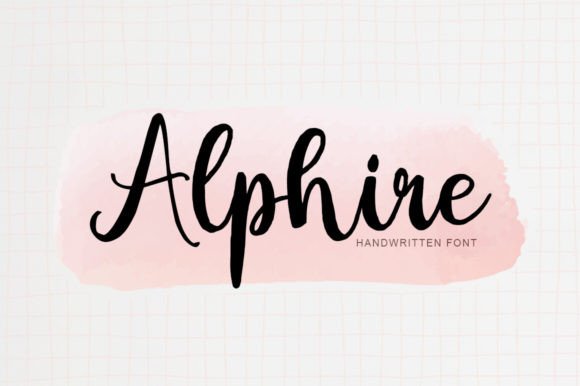 Alphire: A Premium Handwritten Font for Scroll-Stopping Brand Content
