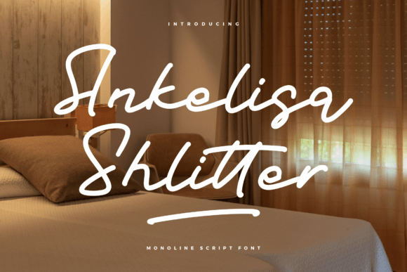 Ankelisa Shlitter: A Polished Script Font for Real Small Business Branding