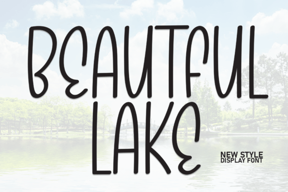 Beautiful Lake: A Handwritten Font That Feels Like a Gentle Invitation