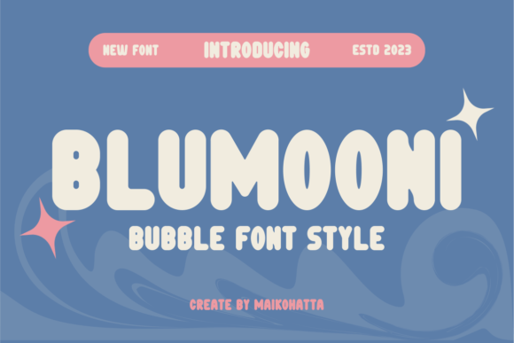 Blumooni: A Friendly Display Font for Digital Branding