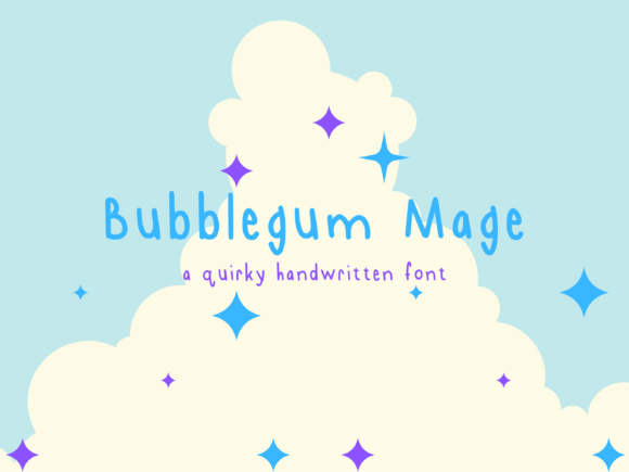 Bubblegum Mage: A Playful Script Font for Whimsical Brand Identities