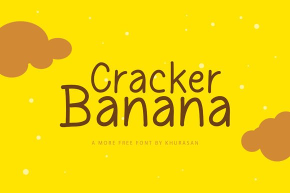 Cracker Banana: A Playful Handwritten Font for Makers