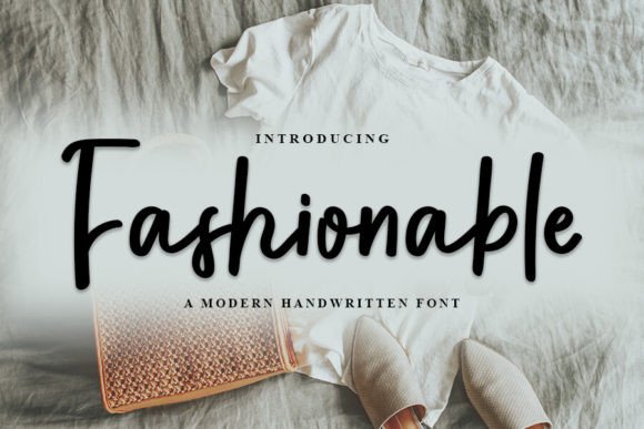 Fashionable: A Timeless Handwritten Font for Brand Identity