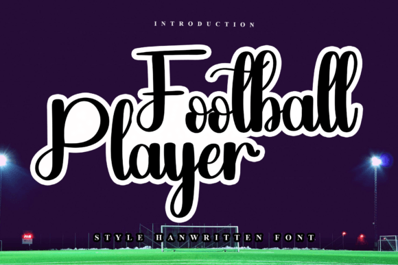 Football Player Font: A Warm, Expressive Display Typeface for Digital Brands
