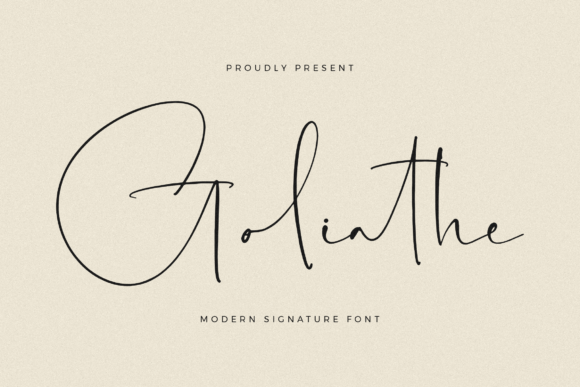Goliathe: A Modern Script Font That Elevates Handmade Products