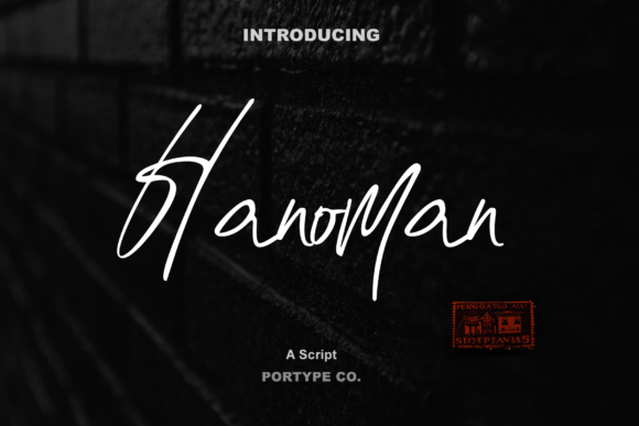 Hanoman: A Script Font That Breathes Quiet Confidence
