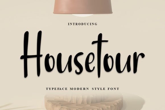 Housetour: A Handwritten Font That Elevates Your Brand