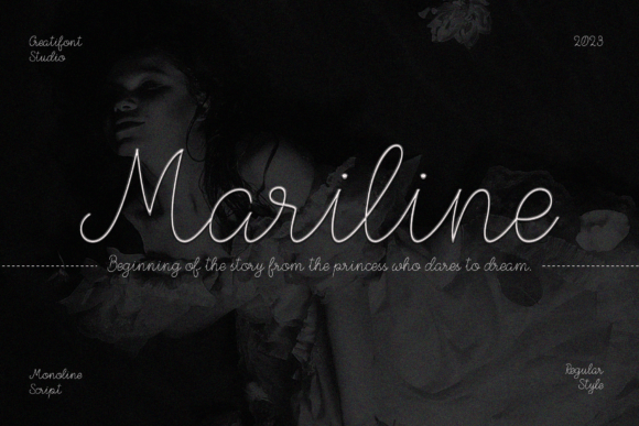 Mariline: A Delicate Script Font for Thoughtful Branding