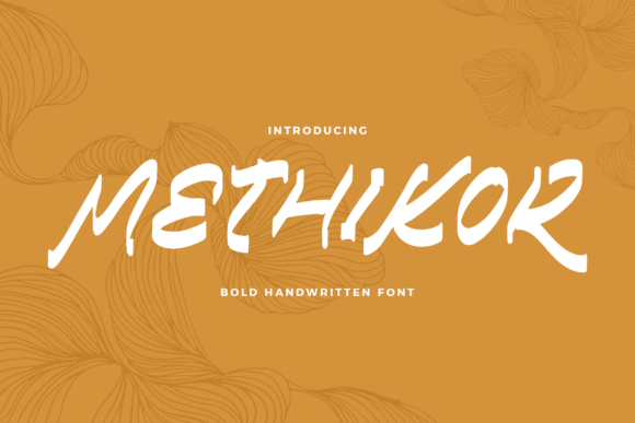 Methikor: A Handwritten Font That Elevates Your Brand