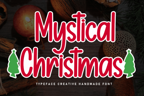 Mystical Christmas Font: A Warm, Handwritten Script for Brand Charm