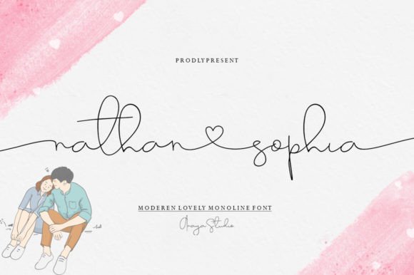 Nathan Sophia: A Timeless Script Typeface for Digital Branding