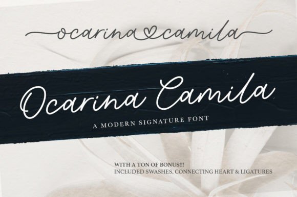 Ocarina Camila: A Warm, Handwritten Script Font That Elevates Real Small Business Branding