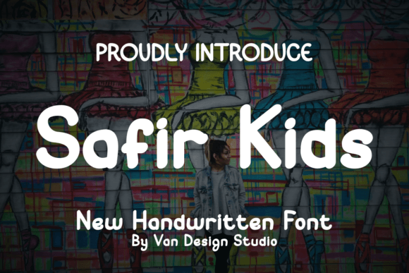 Safir Kids: A Playful Script Font for Scroll-Stopping Brand Content