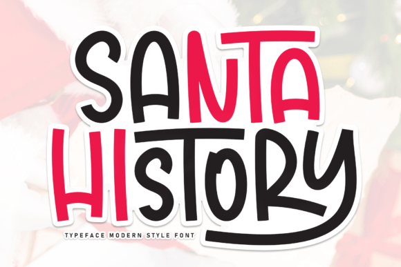 Santa History: A Friendly Handwritten Font for Warm Brand Identities