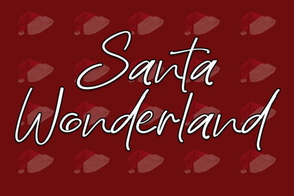 Santa Wonderland: A Handwritten Font That Feels Like Home