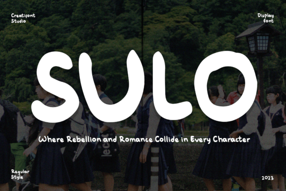 Sulo: A Bold Handwritten Font for Makers