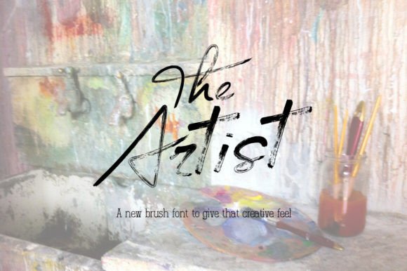 The Artist: A Handcrafted Script Font for Digital Branding